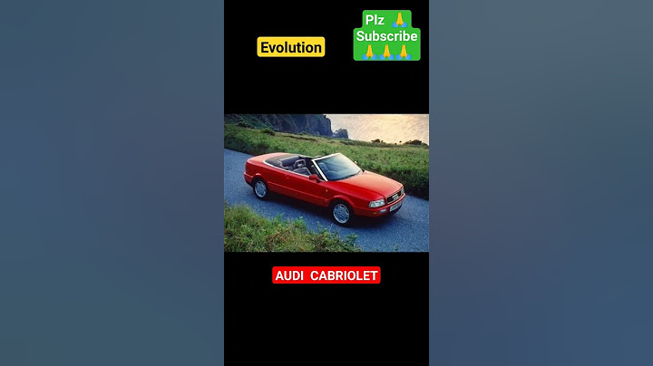 Evolution of Audi Cabriolet// Plz subscribe for 30k🙏 #evolution #audi #cabriolet @jammumotohub7146