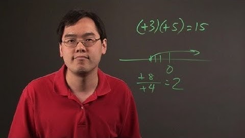 Why Are Two Negative Numbers Always Positive When Multiplie... : Negative Numbers & Other Math Tips