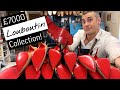 7000 louboutin collection restoration shoe repair pov  asmr