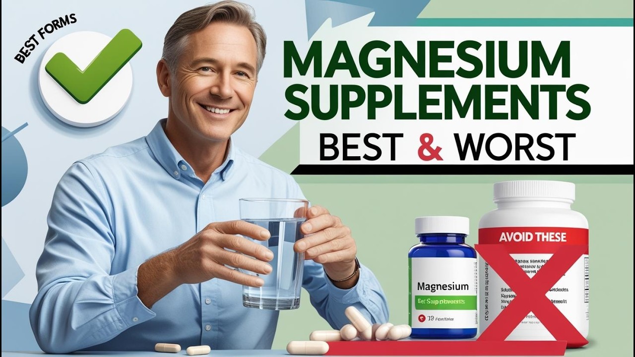 Magnesium Supplements: Best Forms & Ones to Avoid