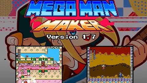 Mega Man Maker 1.7 Update Roll Demonstration Showcase