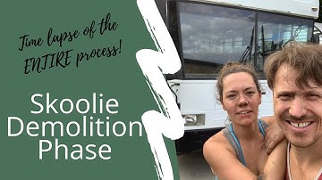 School Bus Conversion Demo - Time Lapse