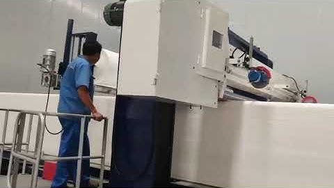long peeling foam block cutting machine (conveyor type )