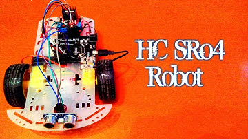 Ардуино Робот объезжающий препятствия (HC-SR04 + L298N)