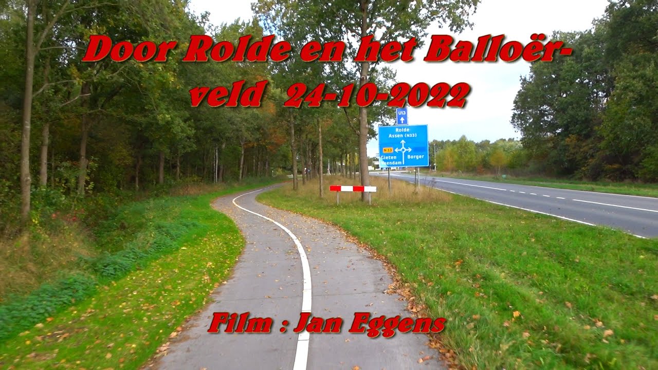 Door Rolde en het Baloërveld 24 10 2022