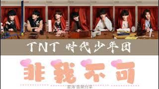 [TNT 时代少年团] 团体歌《非我不可》歌词版