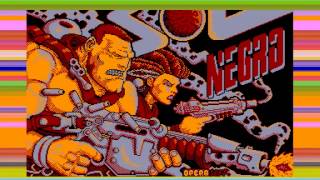 Sol Negro (Amstrad CPC) - Full tape loading sequence