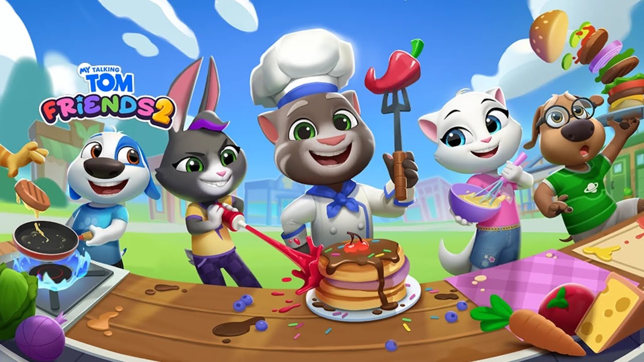 My Talking Tom Friends 2 New Update Halloween 2025 - New Cooking Activity