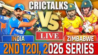 🔴 LIVE: IND Vs ZIM, 2nd T20I, 2026 Series Live Cricket Score Commentary, 2nd Inn Live Match Today screenshot 5