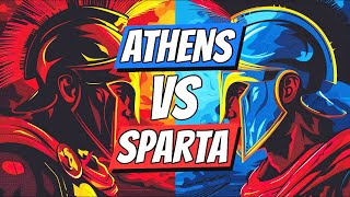 Athens vs Sparta ⚔️ : History of the Peloponnesian War #peloponnesianwar #spartan #historical