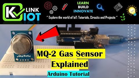 MQ-2 Gas Sensor | Arduino Tutorial | Gas Detection Explained | Arduino Projects | K-Link IoT