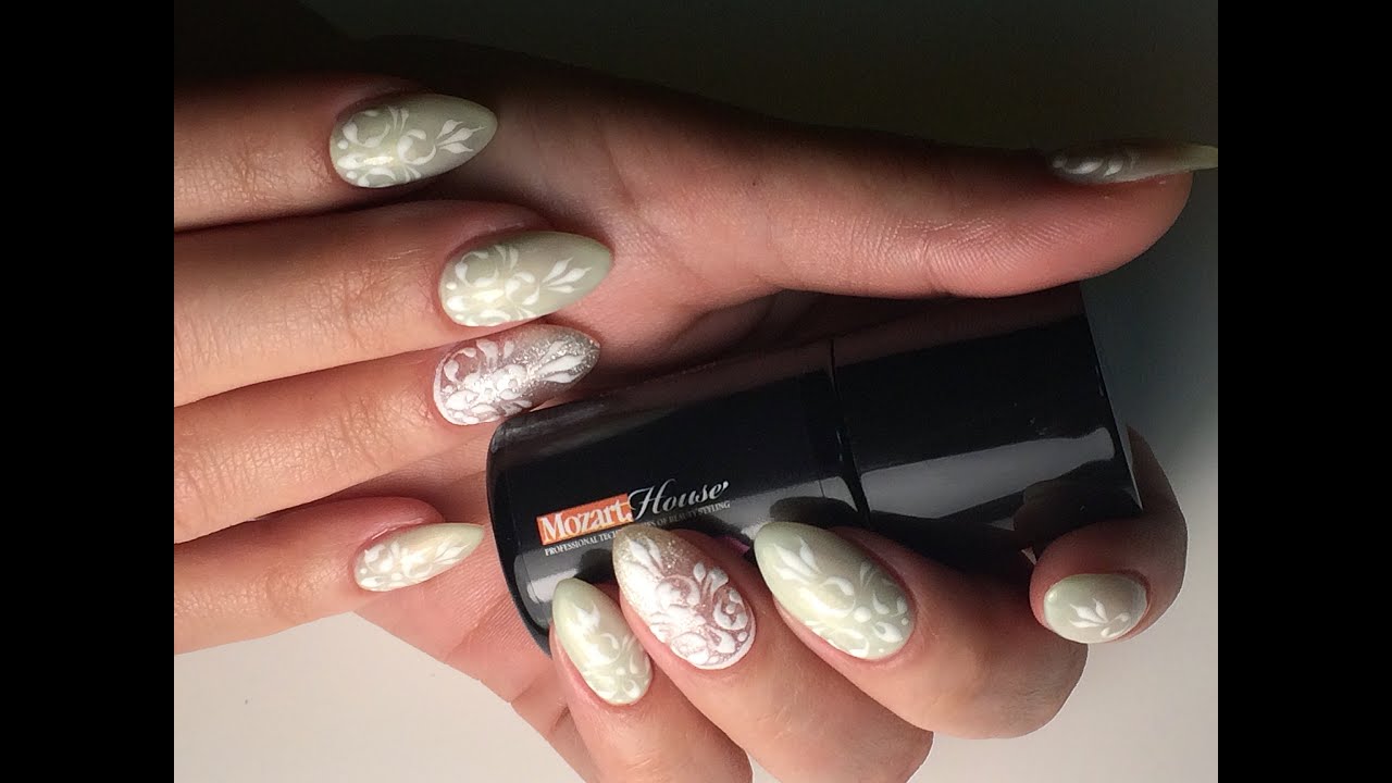 Дизайн ногтей акриловой пудрой открываю большую посылку Mozart