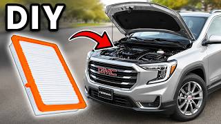 Athlete Statistics DIY 2018-2024 GMC Terrain Engine Air Filter Replacement | How To Replace Terrain Engine Air Filter