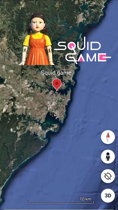 Squid game 2 promo location found on google earth #squidgame2 #korea #netflix #googlemaps