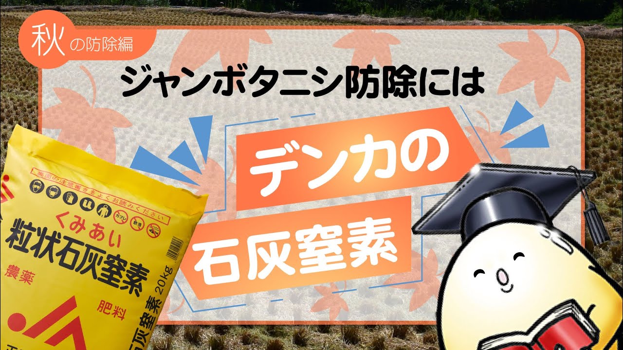 Autumn Pest Control Edition~ Denka's Calcium Cyanamide is