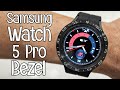 Samsung Galaxy Watch 5 Pro Stainless Steel Bezel (black)