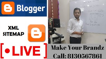 How To Create Blogger Sitemap and Submit in Google Webmaster Tools | Upendra Rana Official | SEO,SMO