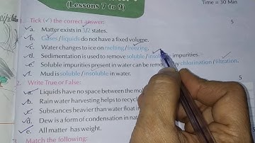 Class-3, Subject-Science, Video- 37, Revision, Chapter-7,Model T.P 1&2, Part-1  By-Mrs Varsha
