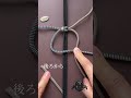 平編み2色コーデ1分でできちゃう!#paracord #handwork #diy #handmade #knot #keychain #bracelet