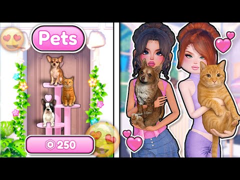 If Dress To Impress Had a PET UPDATE .. 🐾 ( Roblox Dress To Slay)