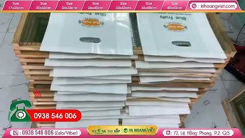 IN TÚI HỘT XOÀI PE - 2 MÀU 1 MẶT - BLUE FRUITS