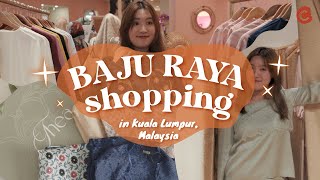 Shopping baju raya di Kuala Lumpur Malaysia | vlog