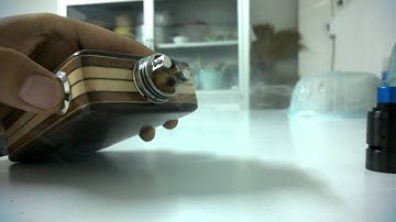 Homemade Custom Wood Box Mod