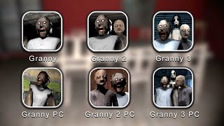 Granny All Official Chapters 1 2 3 PC Vs Mobile Full Gameplay - Granny New Update