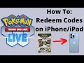 how to redeem code cards in pokemon tcg on ipad Live Easiest way to Redeem Pokmon