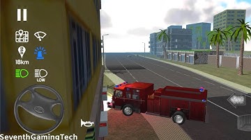 Call for Fire Rescue Truck🔥🚒Fire Engine Simulator Mobile Gameplay (Android, iOS) FHD