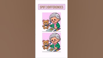 Spot 3 differences. #164