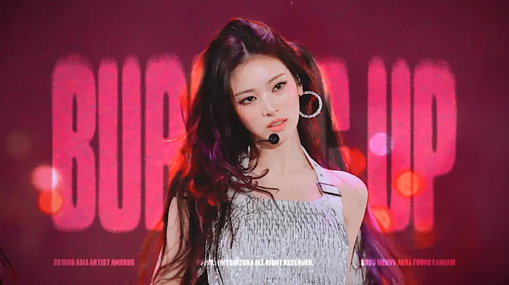 [4K] '251206 Asia Artist Awards 2025 ‘BURNING UP (Rush Remix)' MEOVV ANNA 미야오 안나 직캠 FANCAM