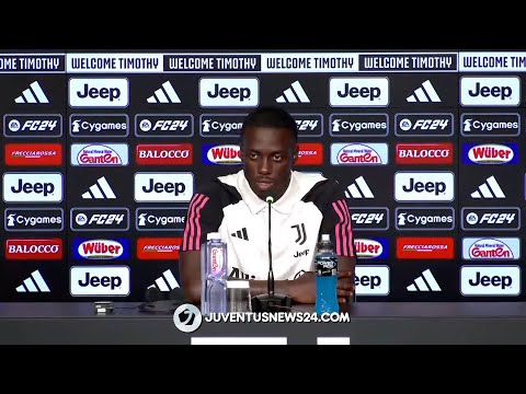 Conferenza stampa Weah: "Alla Juve ho detto subito sì, Cuadrado il mio riferimento"