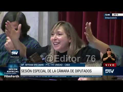 Myriam Bregman contra la Boleta Única