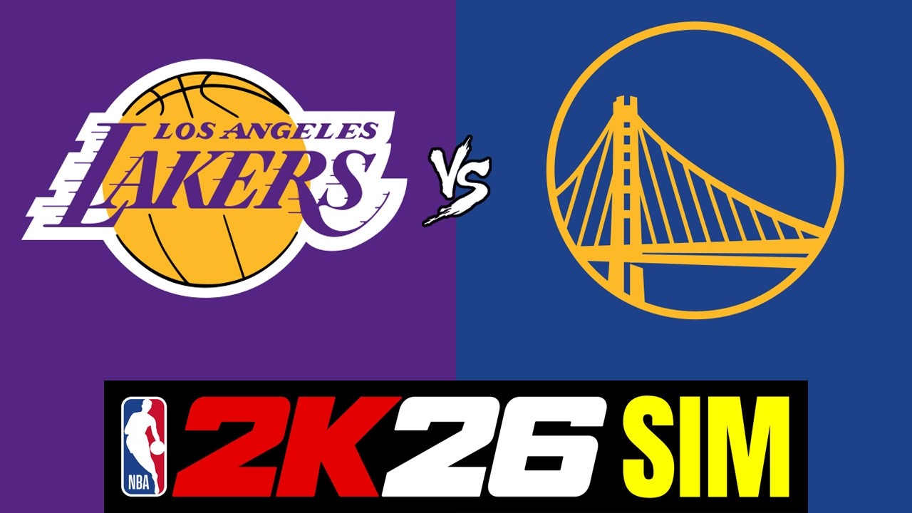 Lakers at Warriors - FULL GAME SIM | NBA Simulation (2/28)
