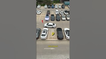 Parking skills that a billion people don’t know, free teaching! #driving#car #manual #tips #skills