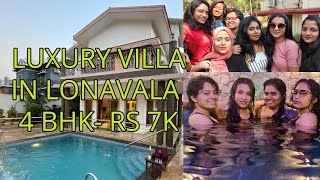 Luxury Villa for pool party in lonavala under 7k PART 2 | EKO STAY