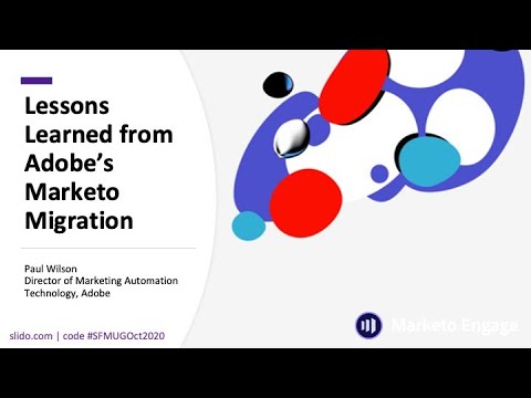 Lessons Learned from Adobe's Marketo Migration | San Francisco Marketo User Group