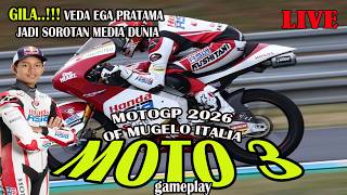 🔴LIVE RACE MOTO 3 MUGELO ITALIA 2026/VEDA PRATAMA JADI SOROTAN DUNIA /UPDATE JADWAL RACE #vep9 🔴LIVE RACE MOTO 3 MUGELO ITALIA 2026/VEDA PRATAMA JADI SOROTAN DUNIA /UPDATE JADWAL RACE #vep9