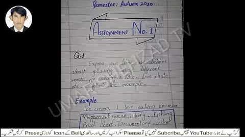 AIOU Latest Assignment Course Code 387 Autumn 2020