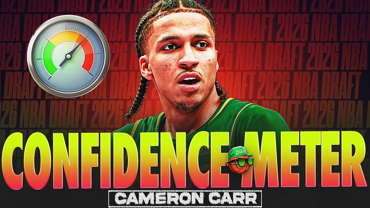 Confidence Meter: Cam Carr | 2026 NBA Draft
