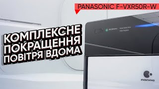 Подбайте про своє здоров’я разом з кліматичним комплексом PANASONIC F-VXR50R-W