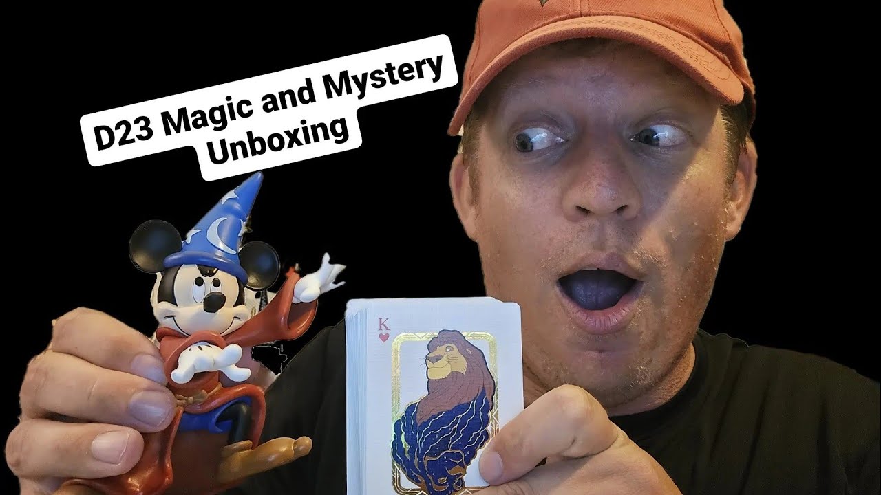 D23 Magic and Mystery Gift Unboxing! - YouTube