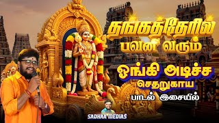 தங்கத்தேரில் பவனி வரும் | THANGATHERIL | MURUGAN SONG | SADHASIVAM #devotional #murugan 