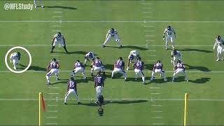 Boye Mafe Week 9 Key Plays (Good and Bad) All-22 Film Seattle Seahawks at Baltimore Ravens NFL 2023