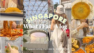 SINGAPORE Vlog 2022 ✿ What I eat in a day 🍜 5 days , 23 store eating vlog (all share location !)