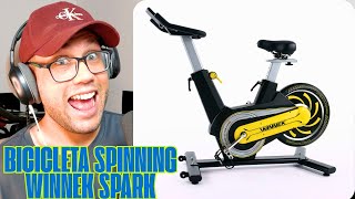 Bike Winnek Spark É Boa? Nova Bike De Spinning Com Bluetooth E App