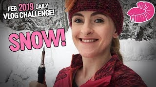 Snow, Technical Issues, and Pokin Holes for the Betta System! February Daily Video #14