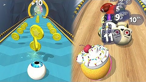 Going Balls Super Bonus Level Vs Epic Race Level Gameplay Walkthrough ( Android & IOS GamePlays )