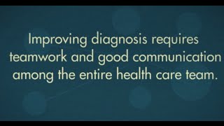 Improving Diagnosis in Health Care